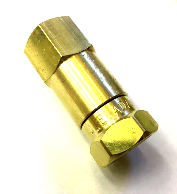 High Pressure Washer Brass Swivel 3000 PSI 3/8 FPT x 3/8 FPT J.E. Adams