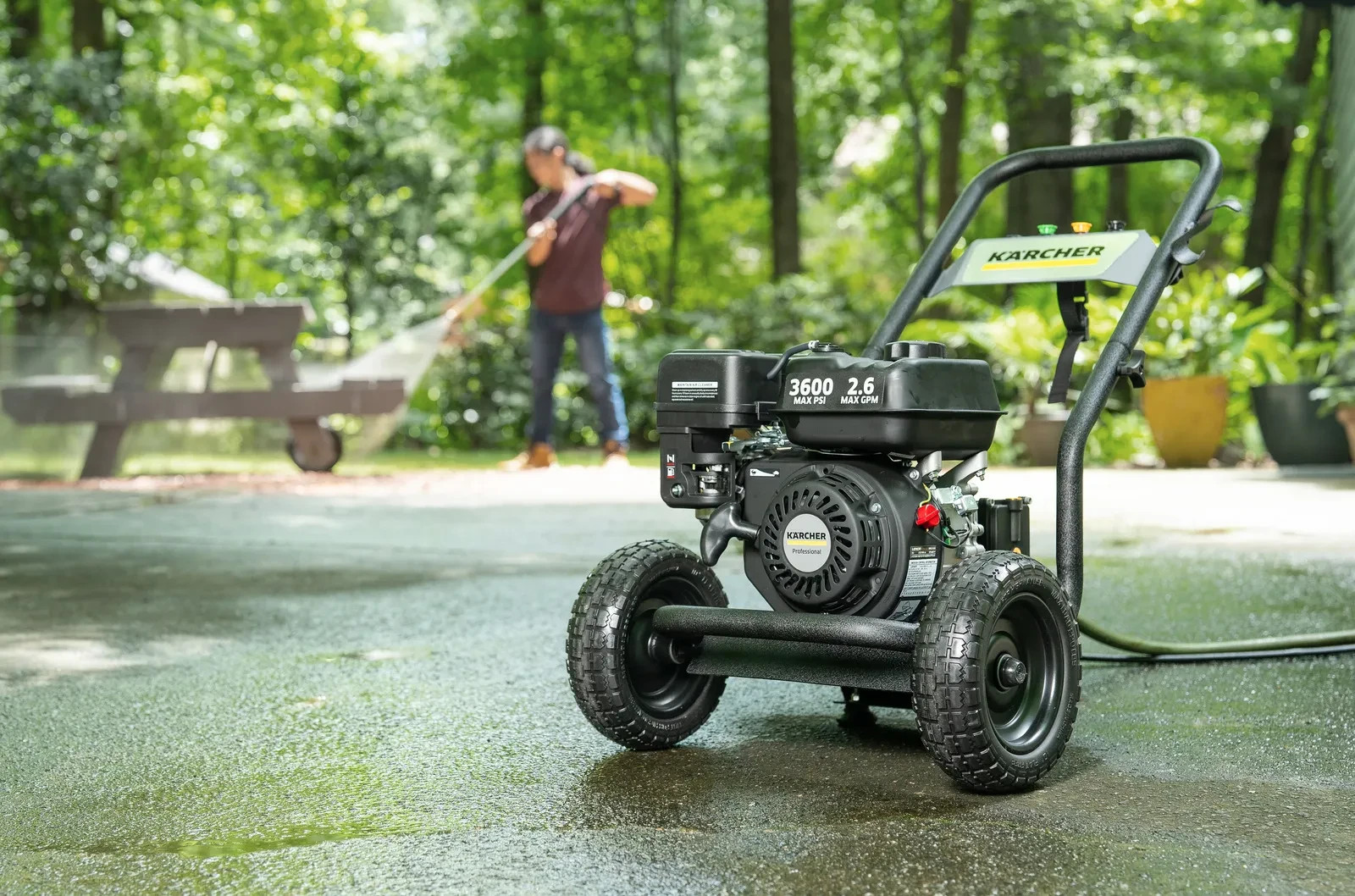 Karcher – G 3600 P Gas Pressure Washer #1.107-535.0
