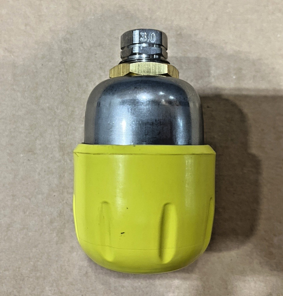 Hydra-Flex Blast-Tec Pro 324 #3.0 YELLOW 1.5 GPM Rotating Turbo Nozzle 1001761