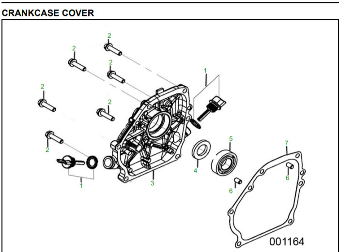 Generac Short Block for 199cc Gasoline Engine G33