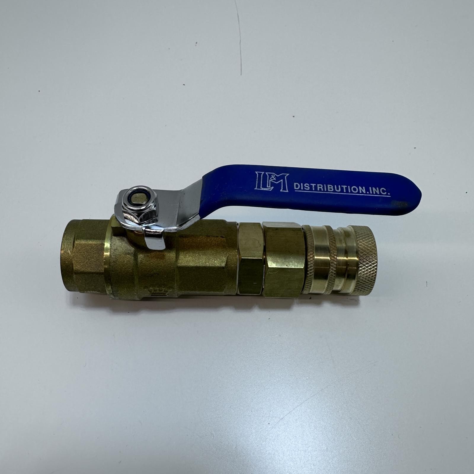 L&M Distribution Water Broom Replacement On/Off Valve for 7-Jet or 9-Jet Broom