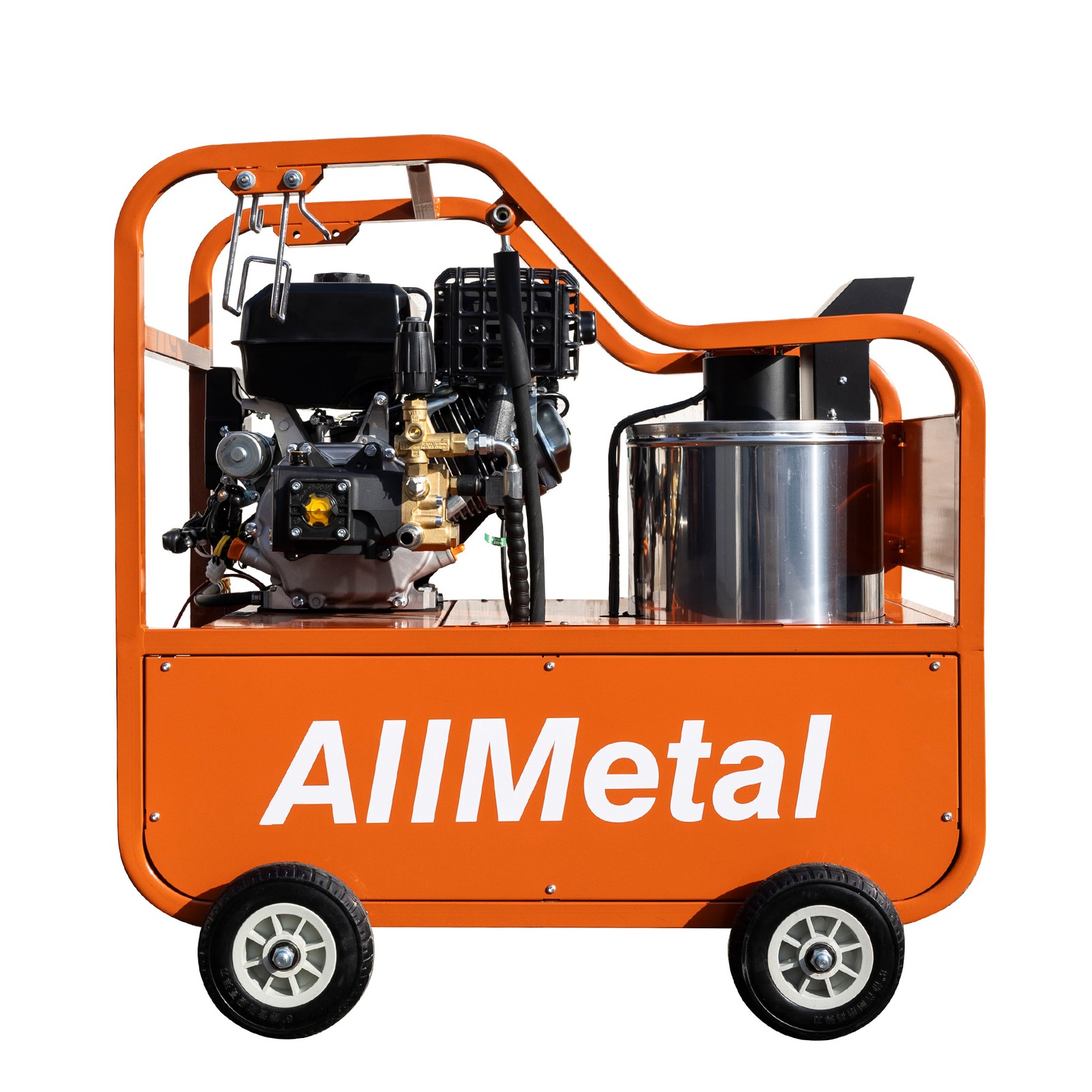 Commercial Hot Water Pressure Washer 4000 PSI 4.0 GPM 420cc Gas Electric Start