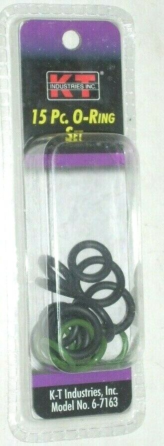 KT Industries 6-7163 O-Ring Set for Pressure Washer 15pcs Assorted Sizes