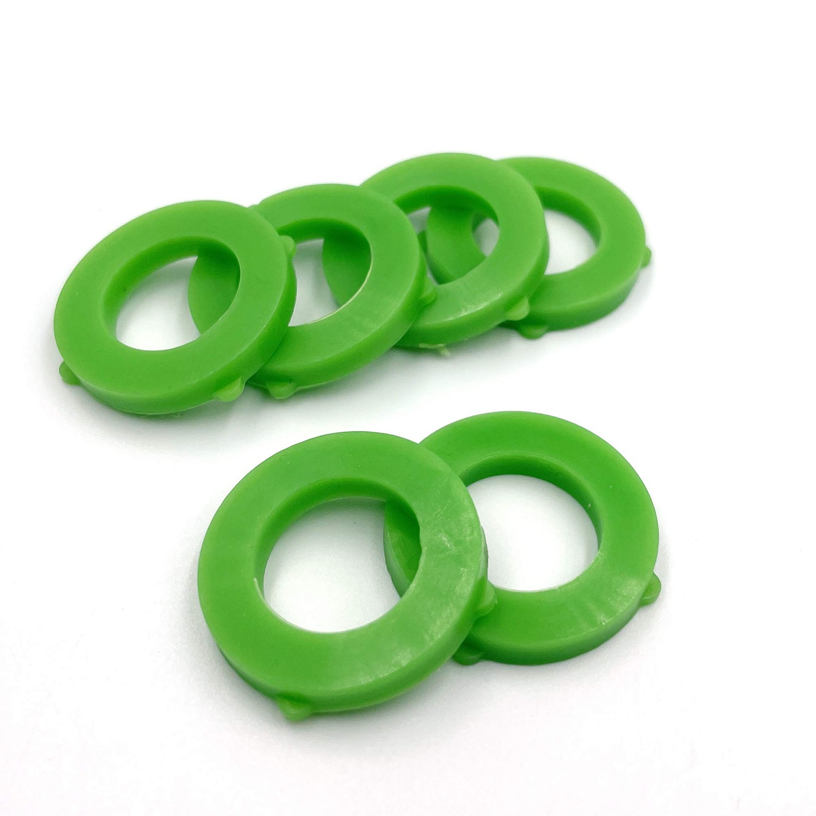 YANWOO 20pcs Green Leak Preventing Silicone Washer Gasket for Standard 3/4″ Gard