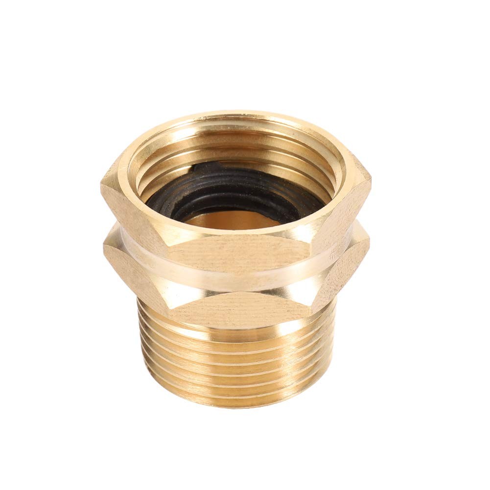 Garden Hose Adapter,3/4″GHT Female x 3/4″ NPT Male 3/4NPT, Brass