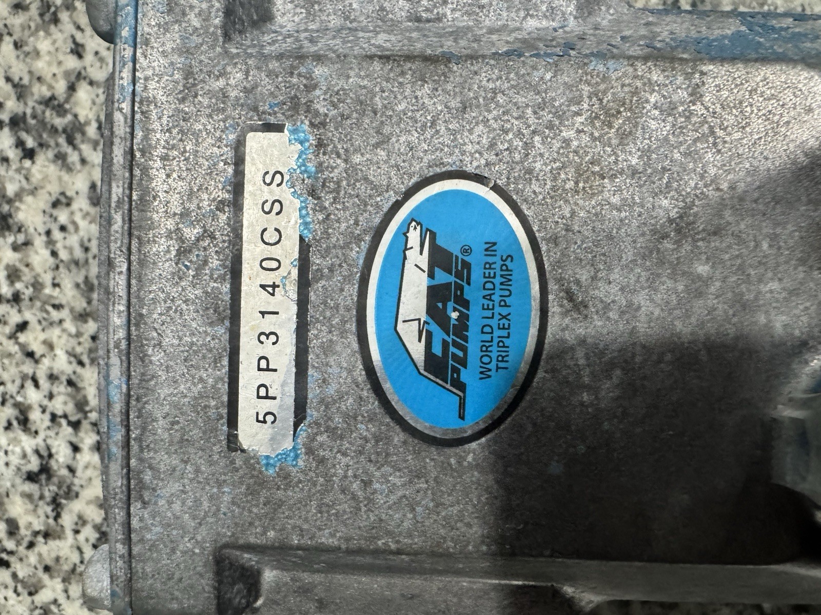 Cat Pump Triplex 5PP3140CSS