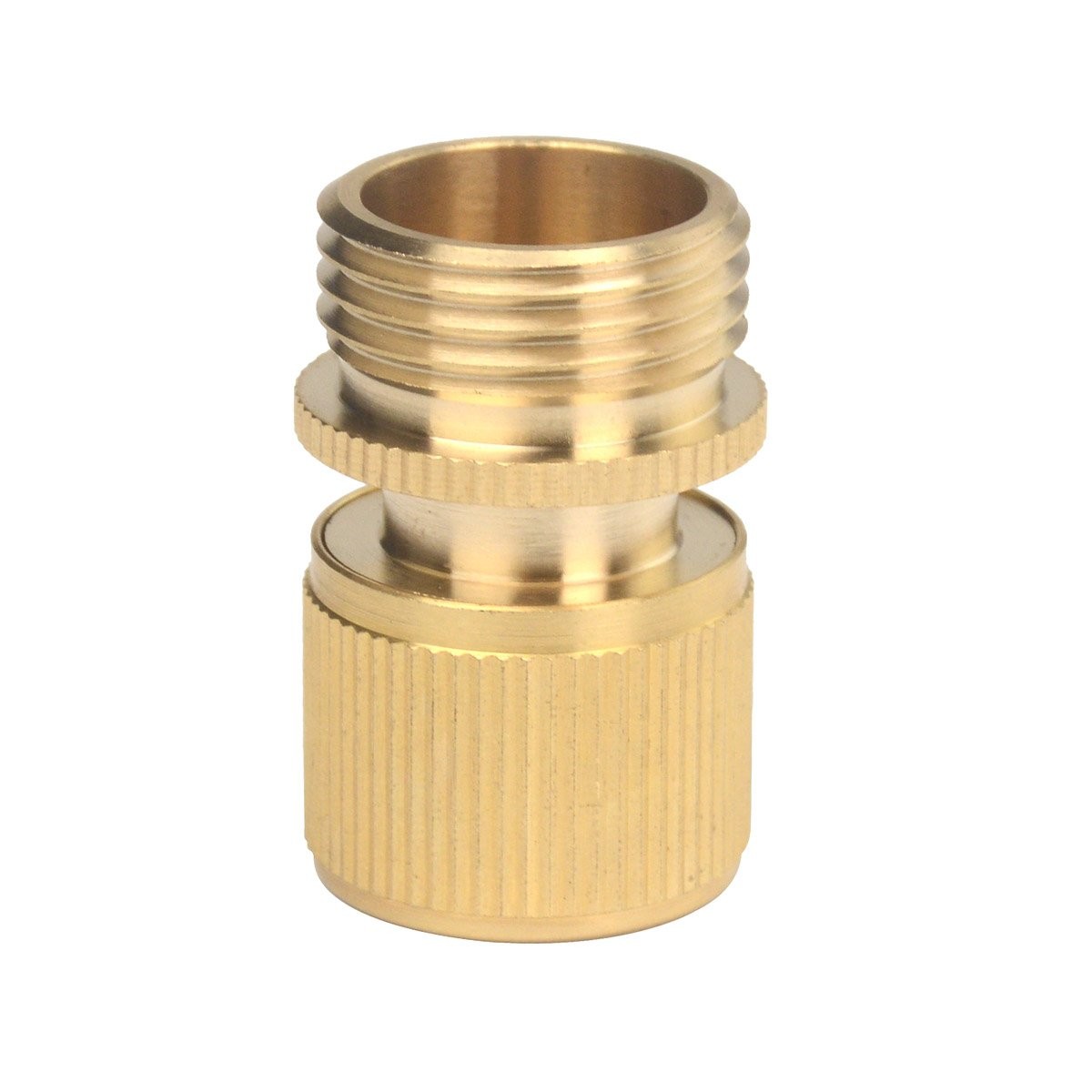 3Sets of Brass Male and Female 3/4 Inch Water Hose Quick 0.75 Inch,