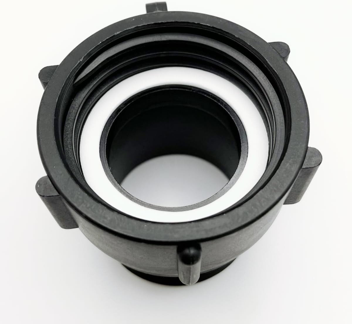 IBC Tote Fittings Adapter 2″ Female Buttress Coarse Thread x 2 inches, Black