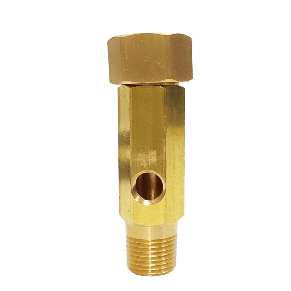 100651 Inlet Water Filter 1/2″ MPT X 3/4 FGH, 1/4″ Bypass