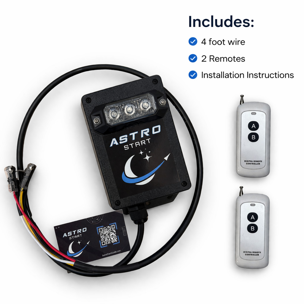 Remote Start Kit – Astro Start – Honda GX630/690 Pressure Washer Engines