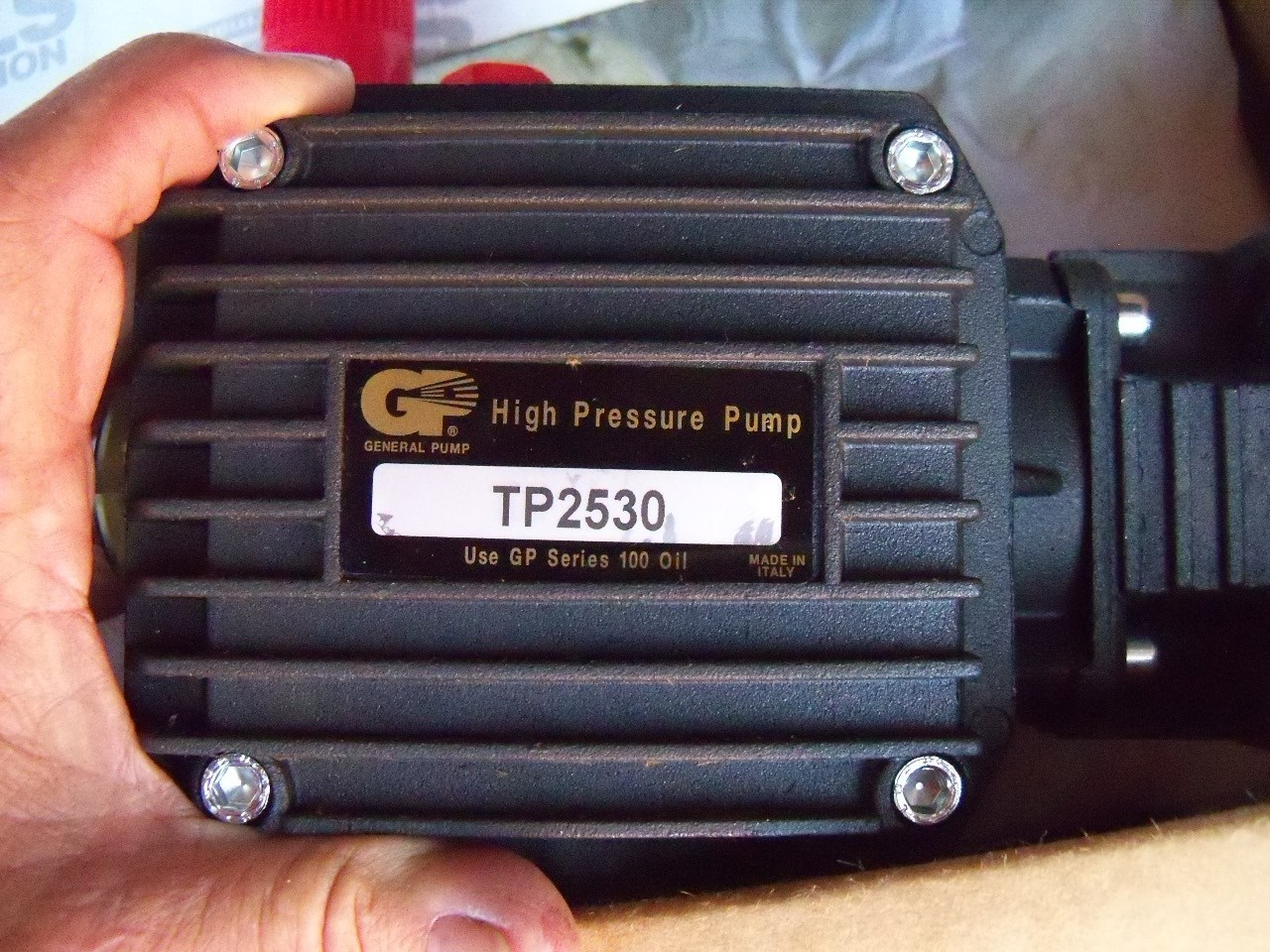 PRESSURE WASHER PUMP – Plumbed – GP TP2530J34 – 3 GPM – 2500 PSI