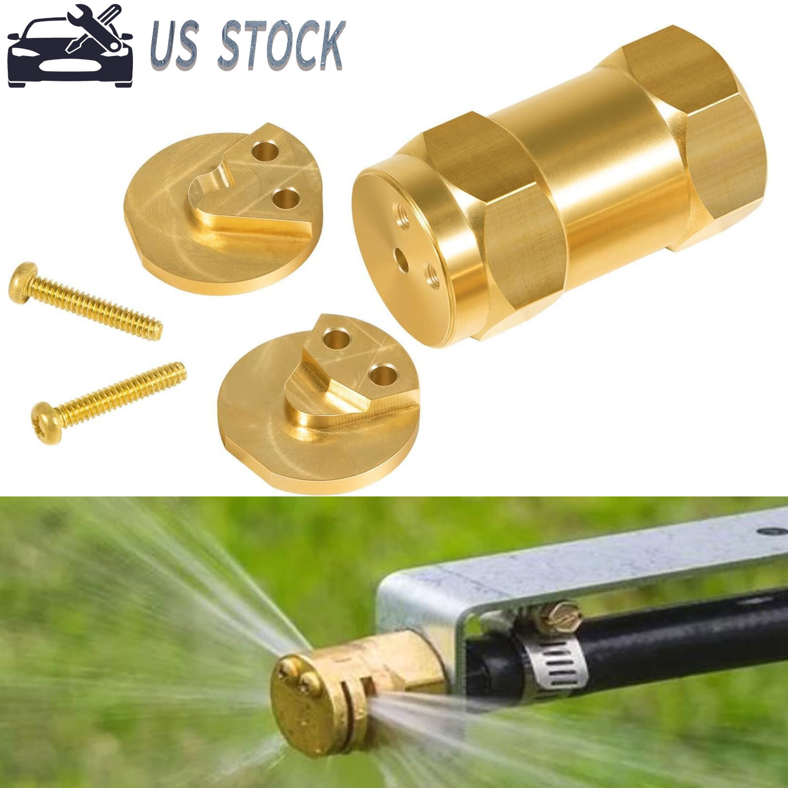 Boomless Spray Nozzle 1/2″ FPT #5 Orifices (90°/180° Caps) 2.0 GPM 40 PSI 6540-1