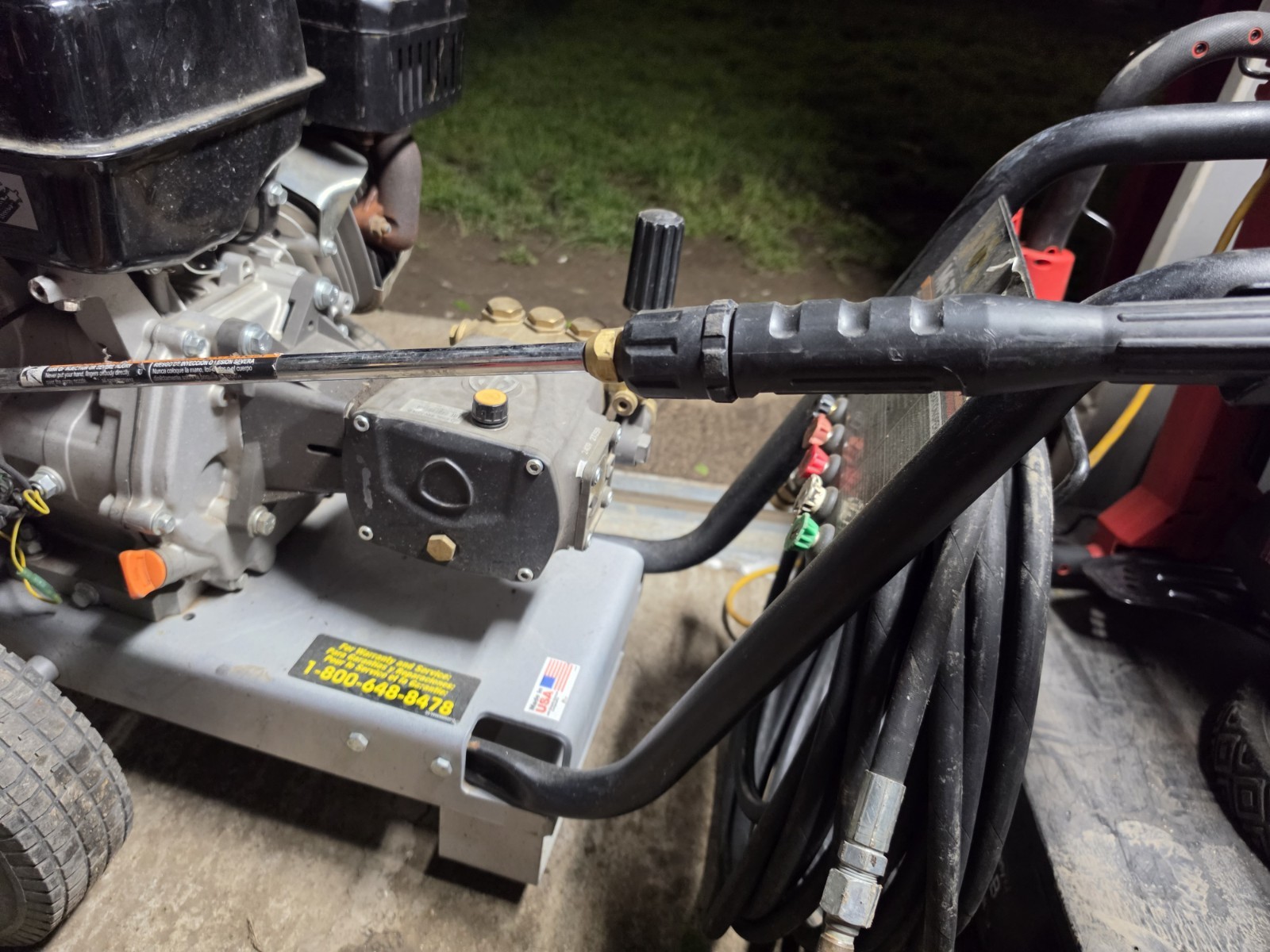 Mi-T-M 3500 PSI Portable Cold Water Gas Powered Pressure Washer
