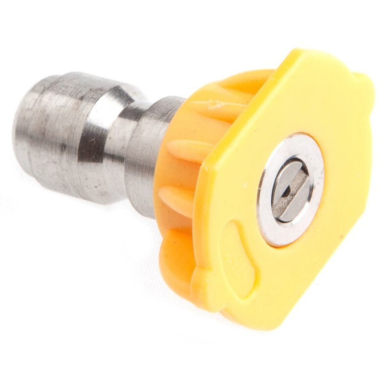 Forney 3.0 Orifice 15 degree Pressure Washer Spray Nozzle 4000 psi Quick Connect