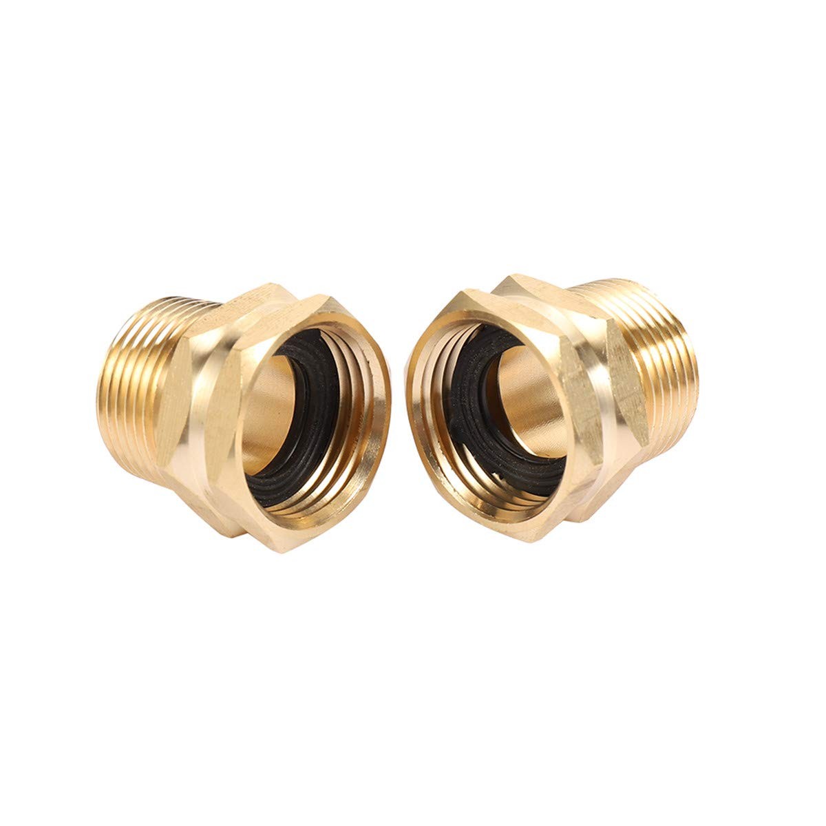 Garden Hose Adapter,3/4″GHT Female x 3/4″ NPT Male 3/4NPT, Brass