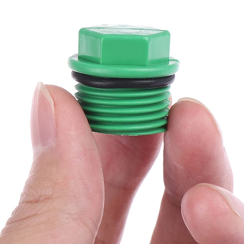 Feelers 1″ PT Outer Hex Male Threaded PPR Pipe Plug 1 Inch, -Green
