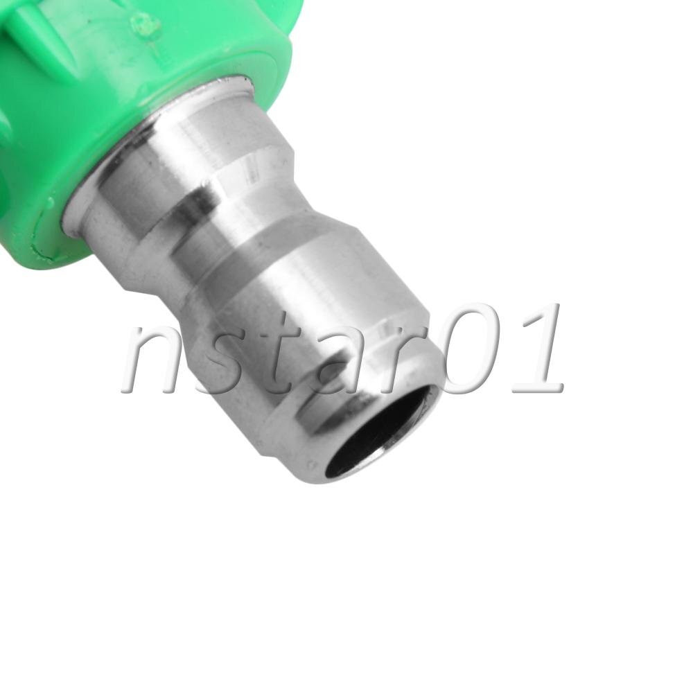 100pcs 1.0/1.2/1.4/1.6/2.0mm 25 Degree Steel High-Pressure Water Spray Nozzle