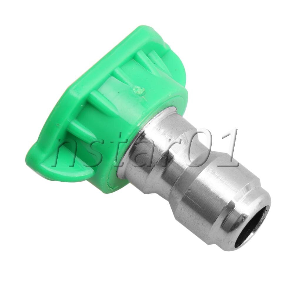 100pcs 1.0/1.2/1.4/1.6/2.0mm 25 Degree Steel High-Pressure Water Spray Nozzle