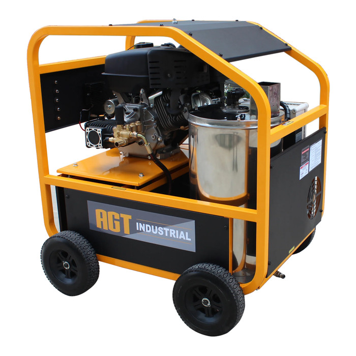 AGT Hot Water High Pressure Washer Machine 3000 PSI 6.5HP Washer Diesel Burner