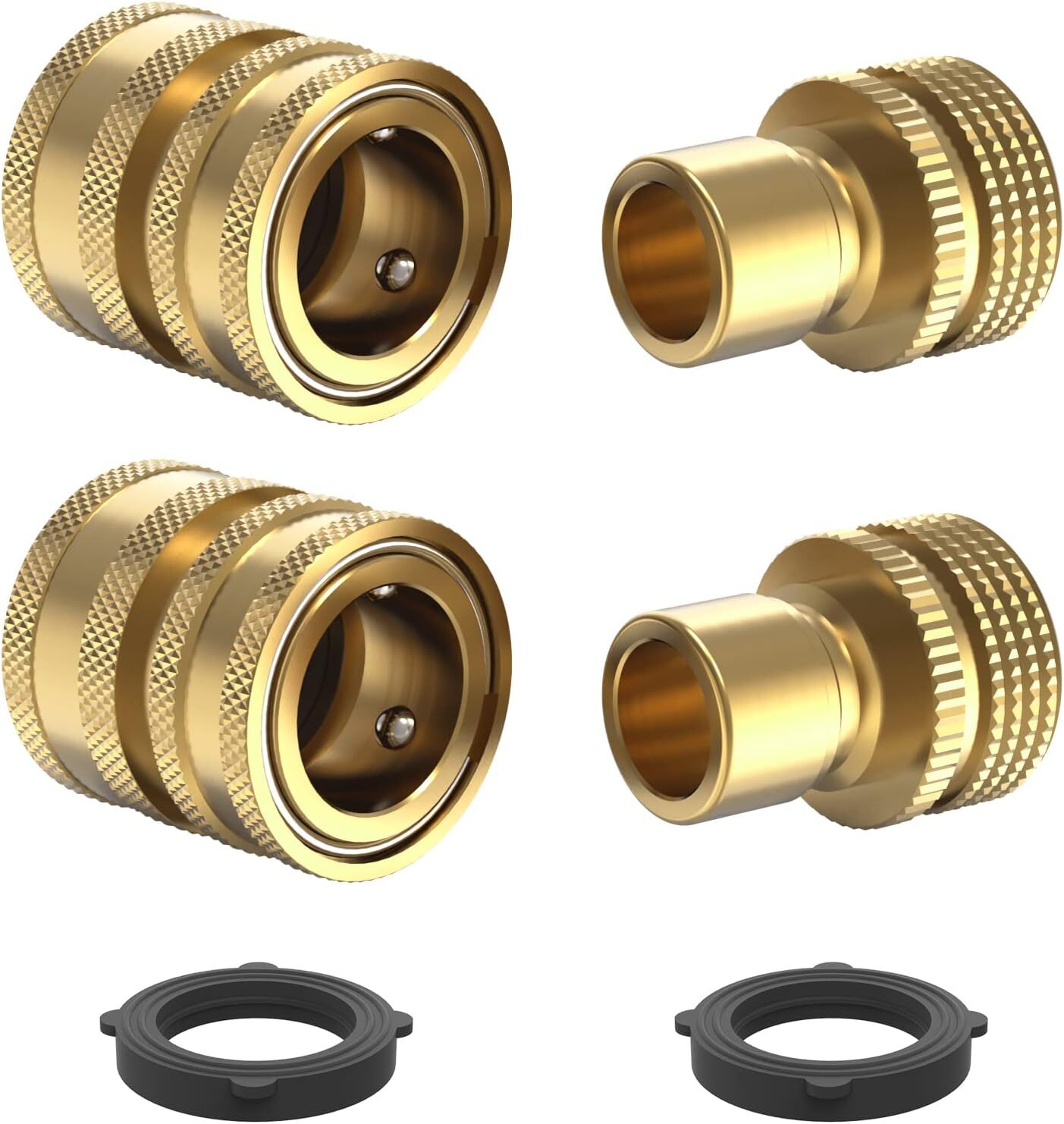 Twinkle Star Heavy Duty 3/4 Garden Hose Quick