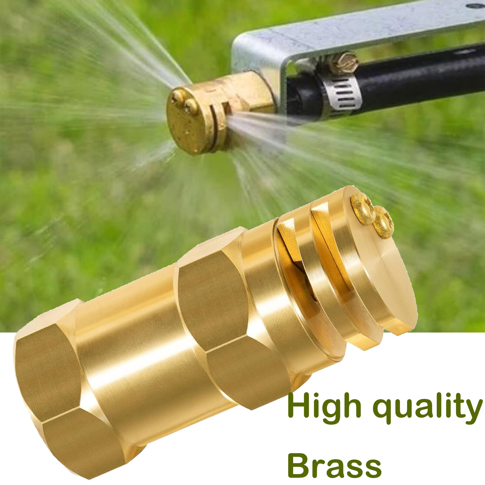 6540-1 Boomless Spray Nozzle 1/2″ FPT #5 Orifices (90° 180° Caps) 2.0 GPM