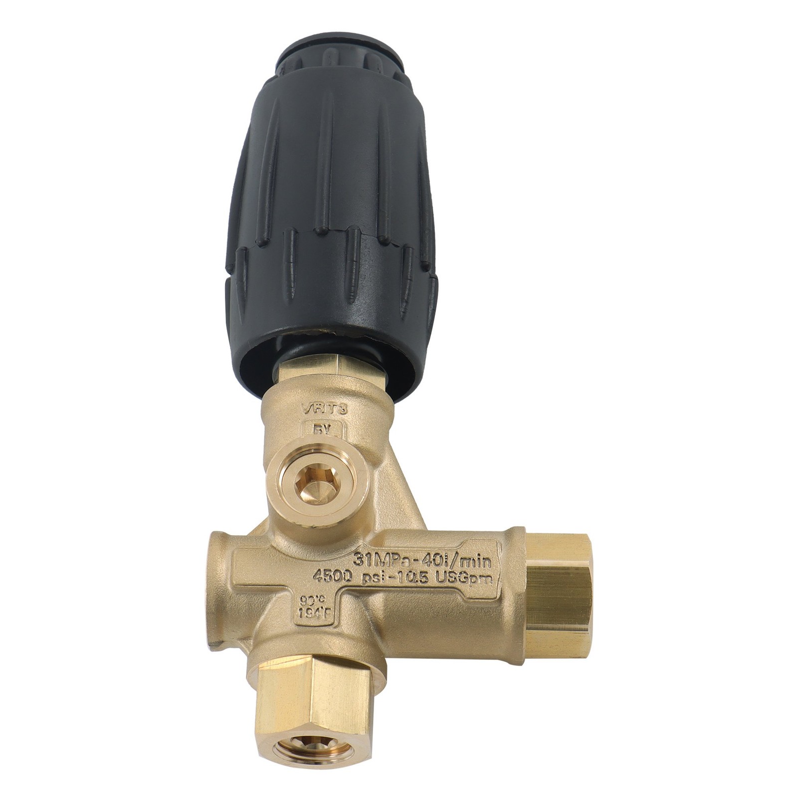 AR VRT3-310 Pressure Washer Pump 4350 PSI 8 GPM 3/8″ FNPT Unloader Valve