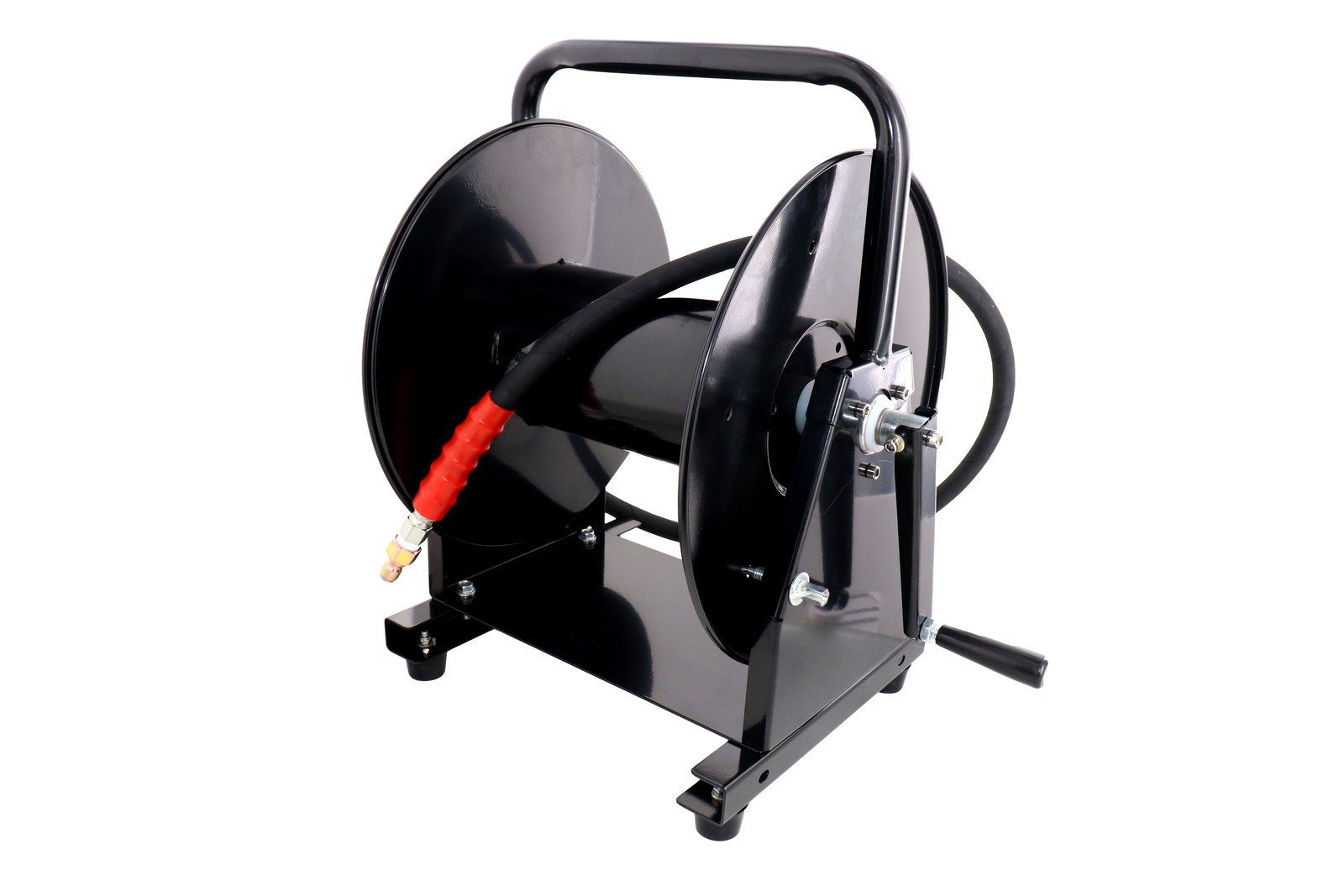 5000 PSI 3/8″ x 200′ Hose Reel for High Pressure Power Washer and Sewer Jetter