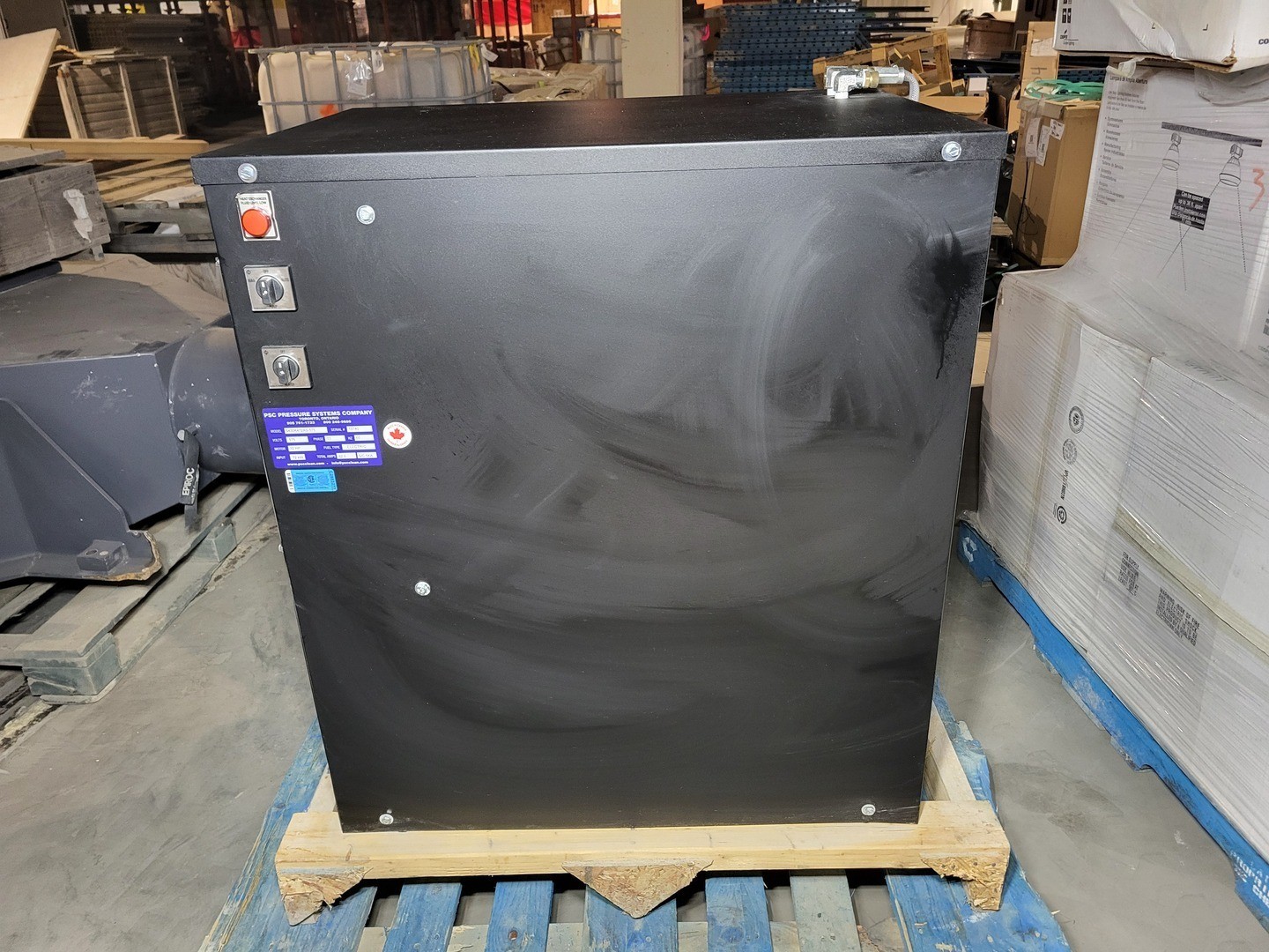 SURPLUS NEW PSC S430K472AS-575 10 hp 575V 3-Ph Pressure Washer Heater