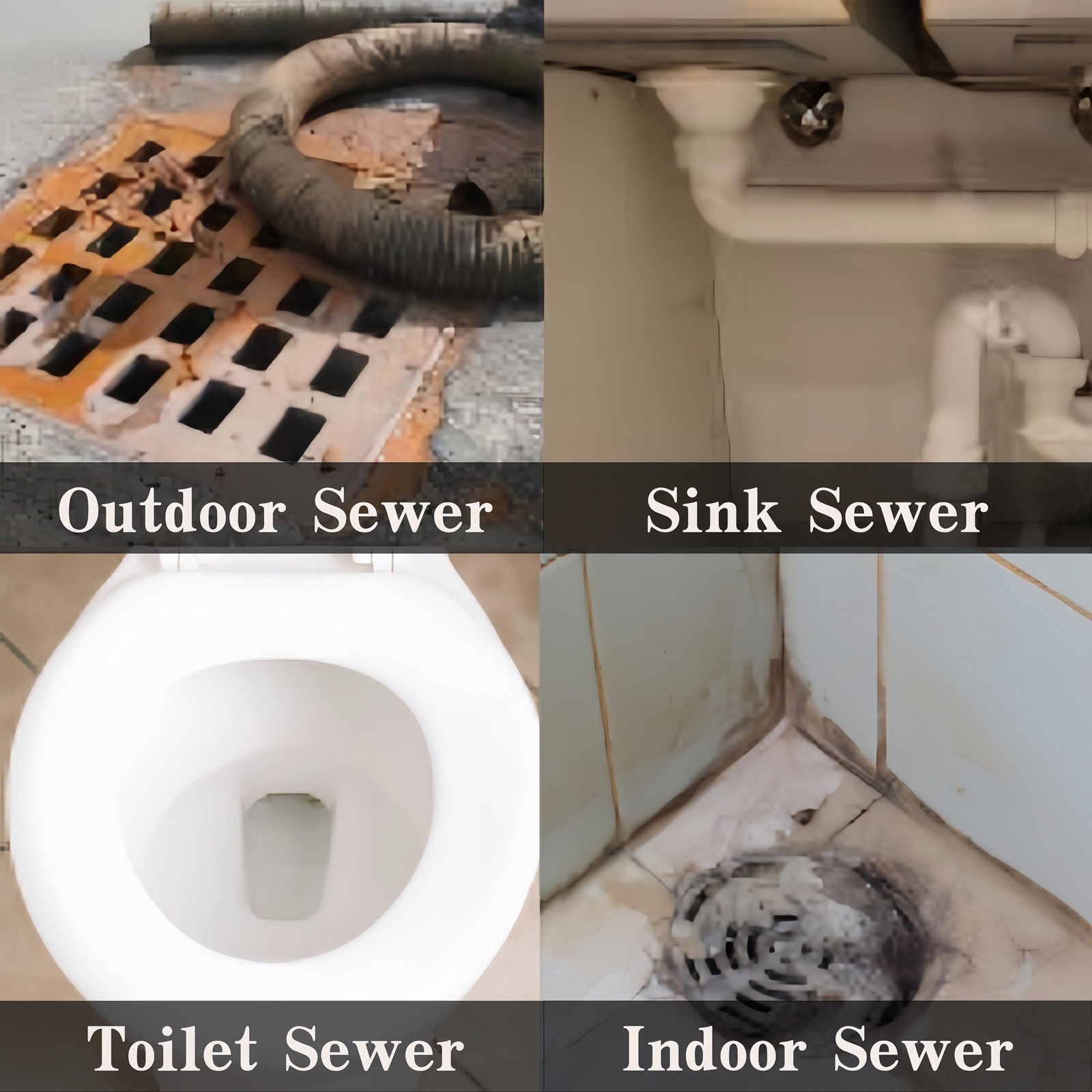1pc Sewer Jetter Kit for Pressure Washer, Cleaning Tool Small, silvery