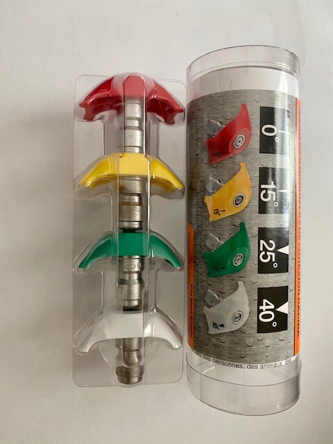 Pressure Washer Nozzle Set 3300 PSI PowerCare 4 Piece Quick Connect AP31003B NEW