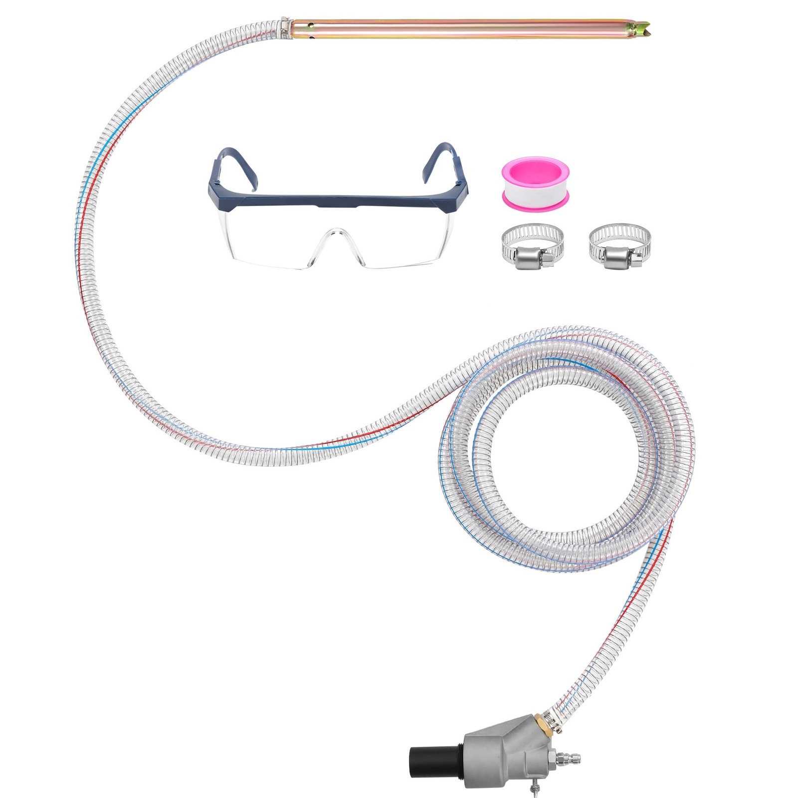 Tool Daily Pressure Washer Sandblasting Kit, Wet Sand 16.14 inch, Transparent