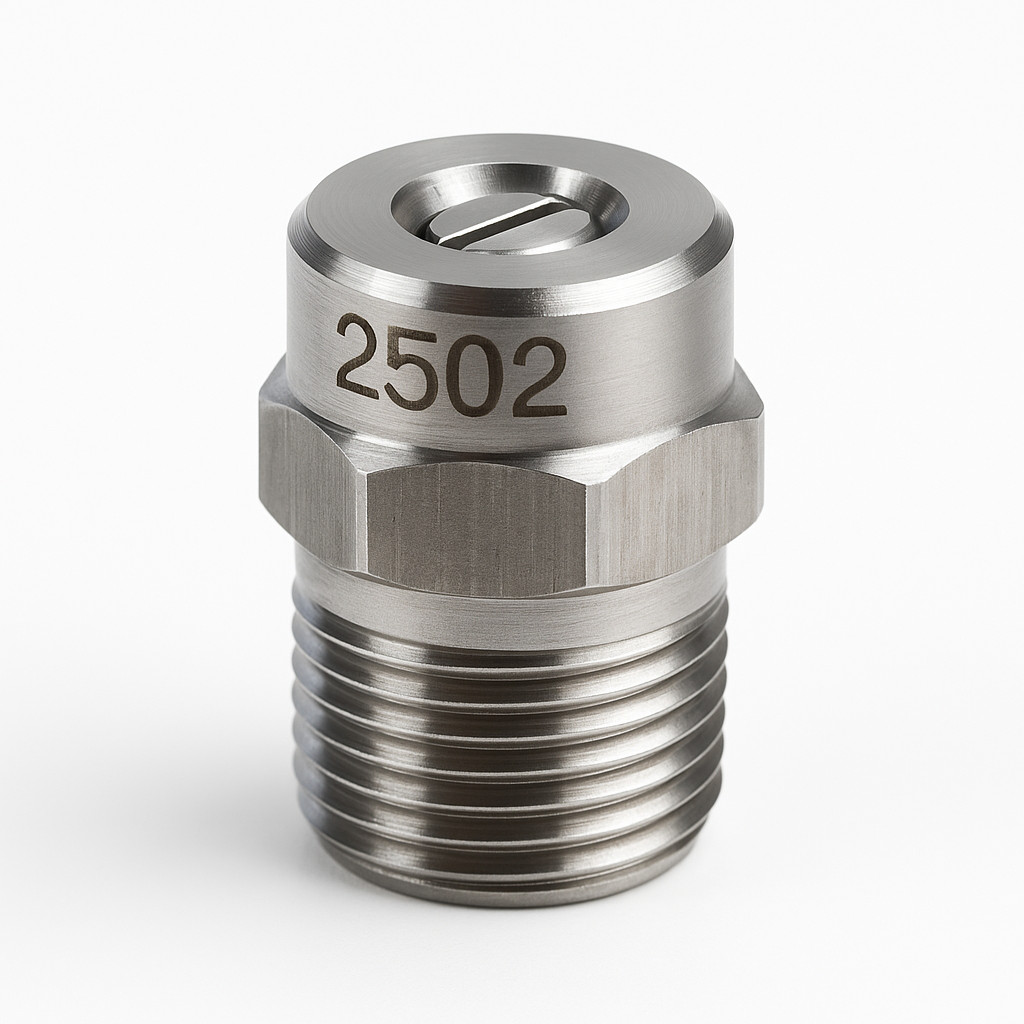 Nozzle Tips 1/4 Spray Stainless Steel for Pressure Washer Cleaning 2502