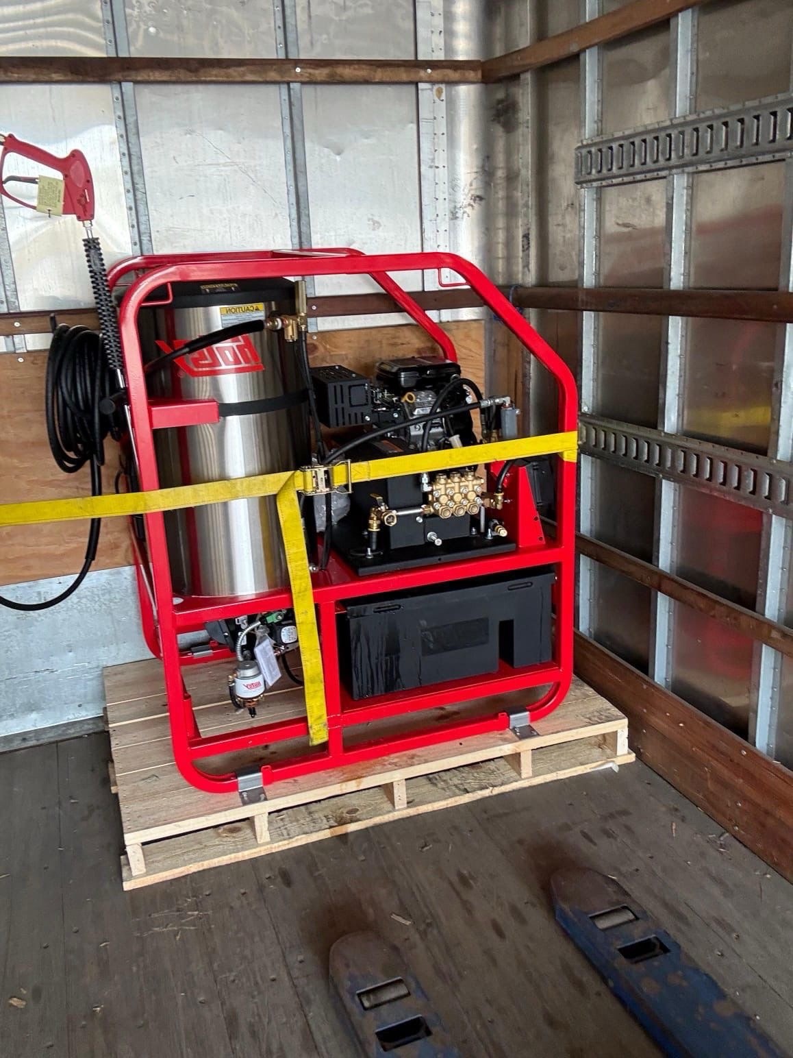 Hotsy Skid-Mounted Diesel Pressure Washer Heavy Duty Commercial