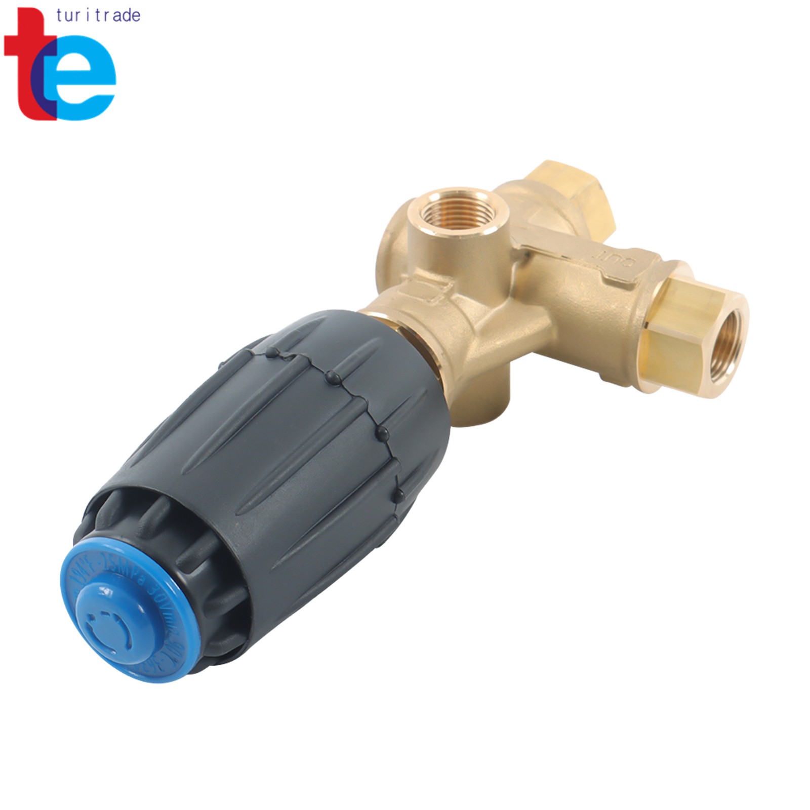 AR Unloader Valve Blue for Pressure Washer Pumps 8GPM 3650 PSI VRT3-250 3/8″FNPT