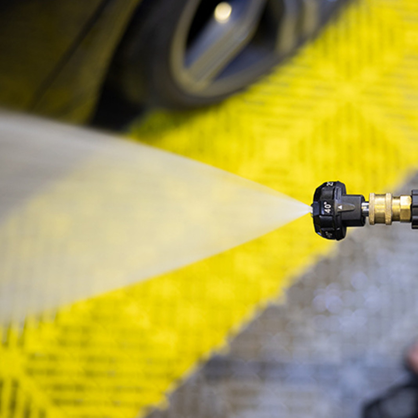New 1/4 inch Pressure Washer Spray Nozzle, 6-in-1 Quick Change over, Time-saving