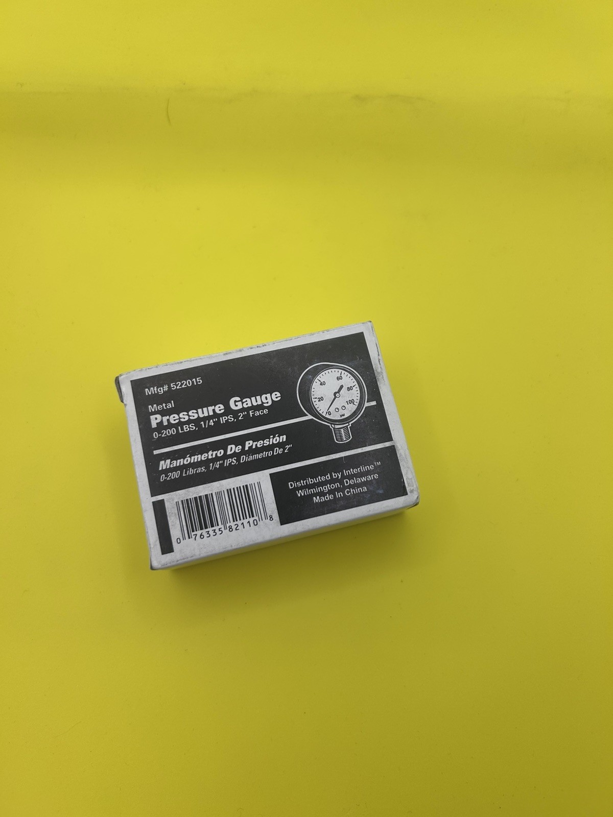 Landa 87007380 8.700-738.0 Pressure Gauge 0-200 *New*