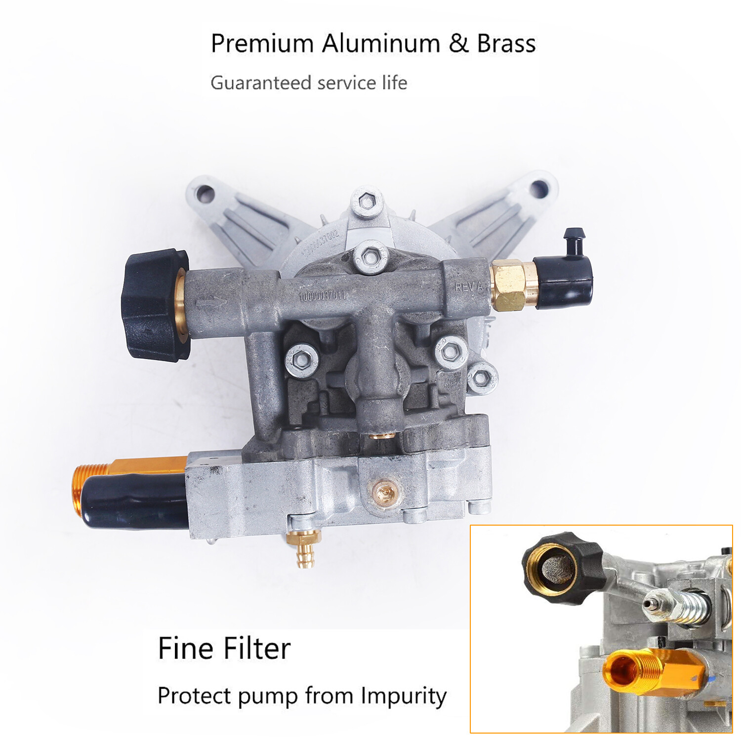 NEW 2700 PSI PRESSURE WASHER WATER PUMP for Sears Craftsman Honda Briggs Units