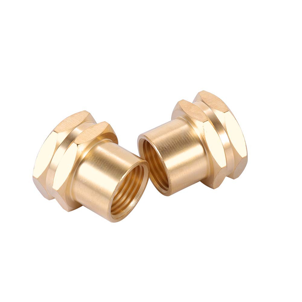 Brass Pipe to Garden Hose Fitting 3/4GHT female 1/2 NPT female,