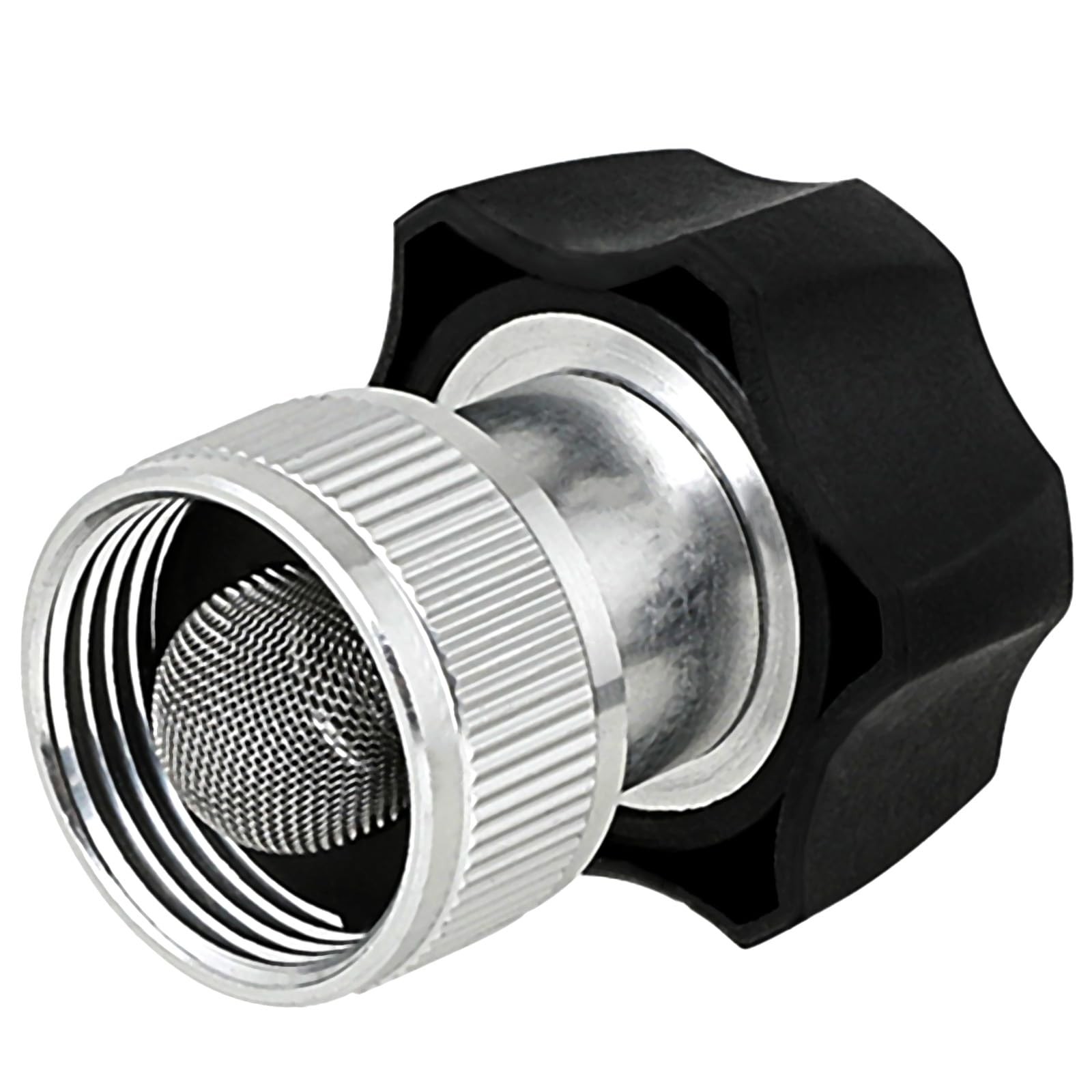 Electric Pressure Washer Coupler, Garden Hose 3/4 inches, Black