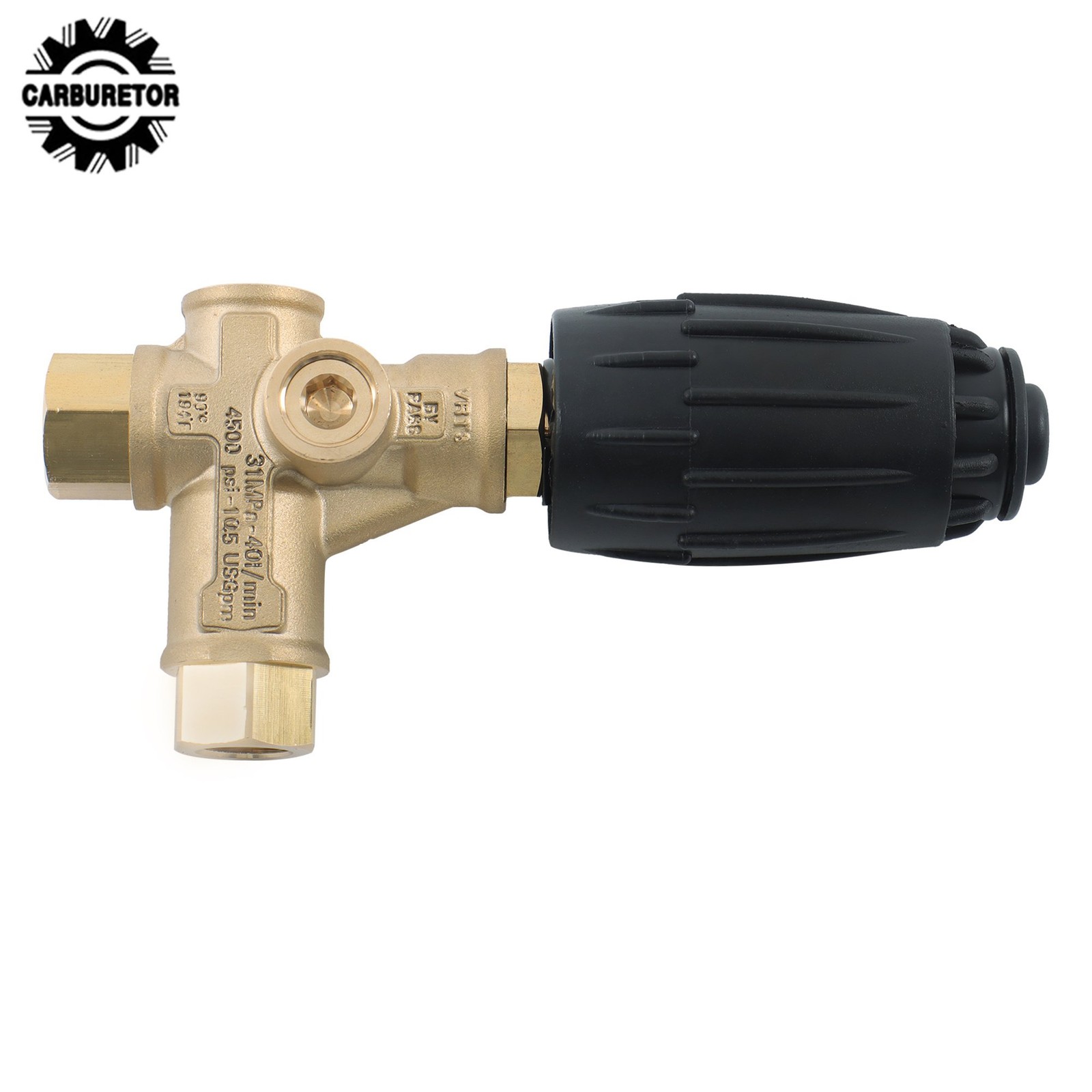 3/8″ FNPT Brass Unloader Valve AR 4350PSI Pressure Washer Pump VRT3-310 8 GPM