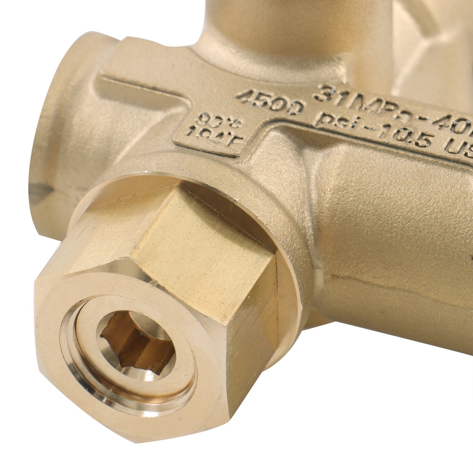 AR VRT3-310 Pressure Washer Pump 4350 PSI 8 GPM 3/8″ FNPT Unloader Valve