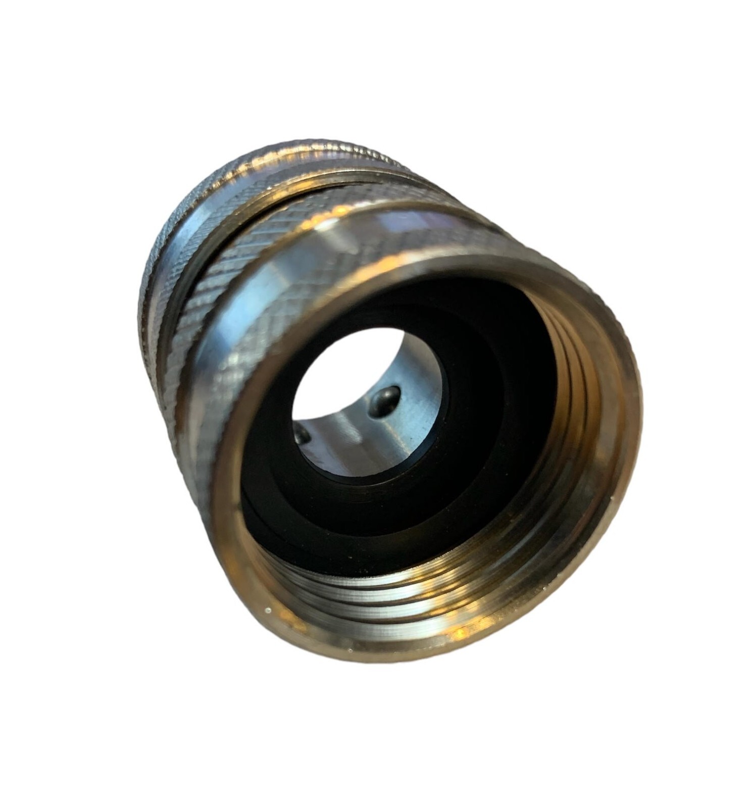 Quick Connector 1/2 Female Socket X 3/4 Female Garden Hose Stainless