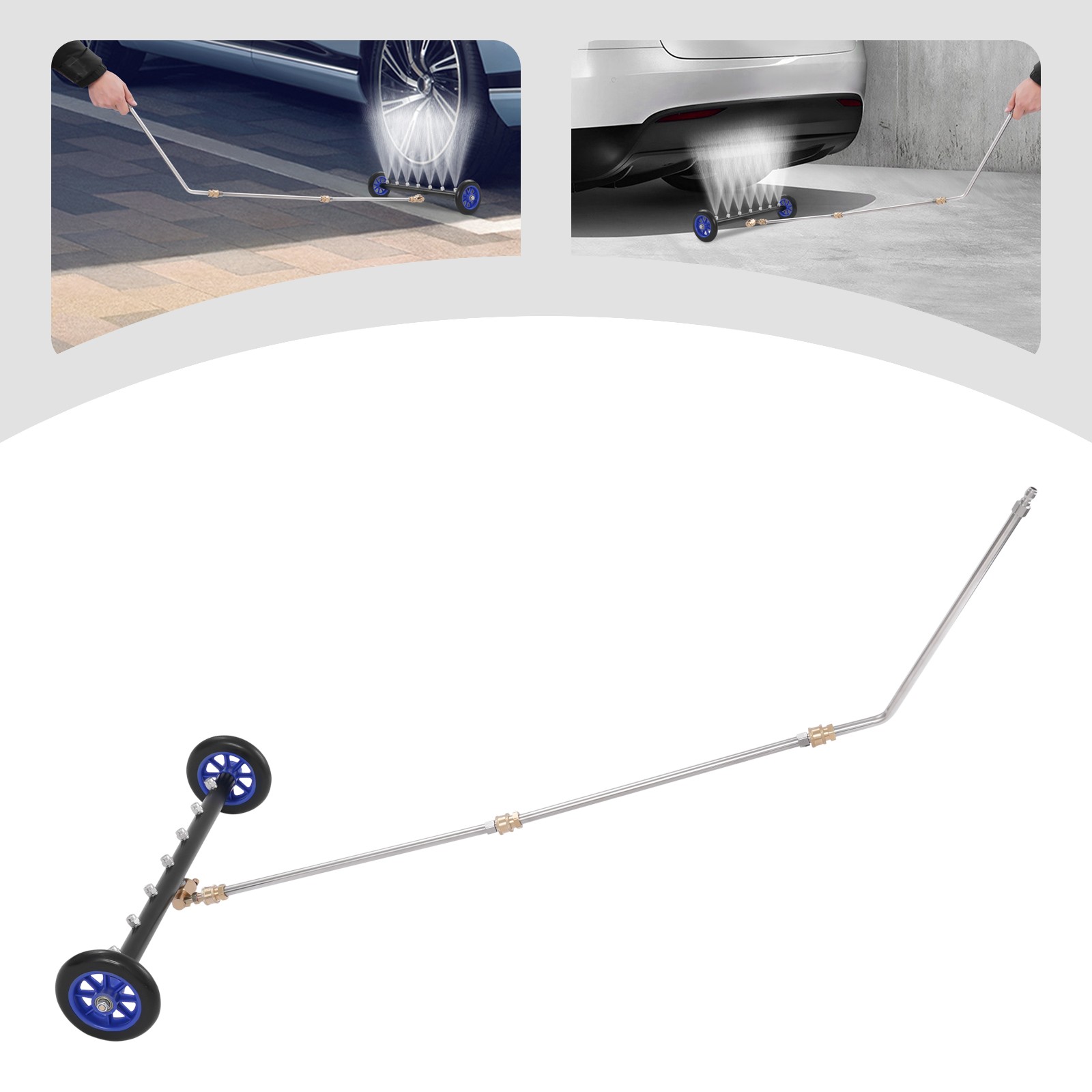 2 in 1 Pressure Washer Attachment Pressure Washer Water Broom 1500-4000psi