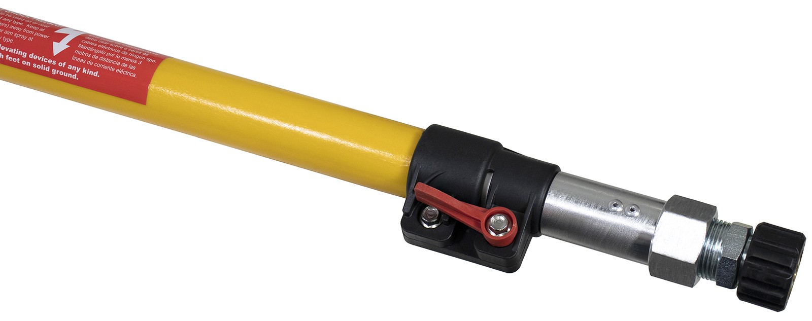 12′ Fiberglass Telescoping Wand 3800 PSI for Cold Water Pressure Washer and Belt