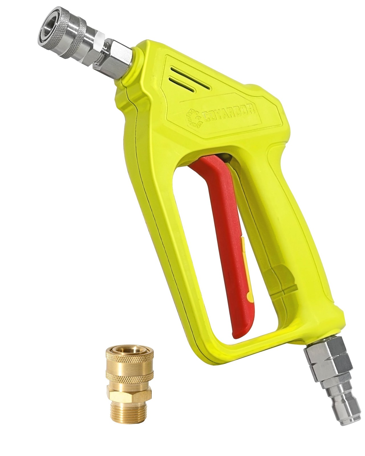 Pressure Washer Short Gun with Swivel 3/8″ Male Plug & 1/4”Quick Connector