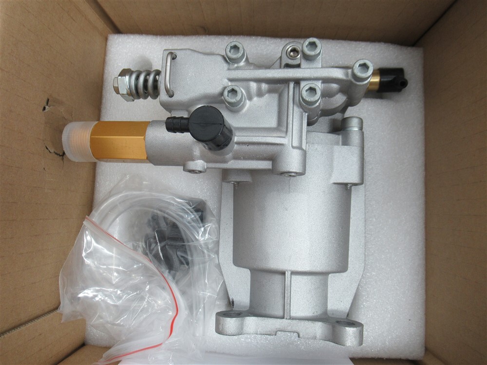 Hourleey 3/4″ Shaft Horizontal Pressure Washer Pump – 3400PSI – 2.5GPM