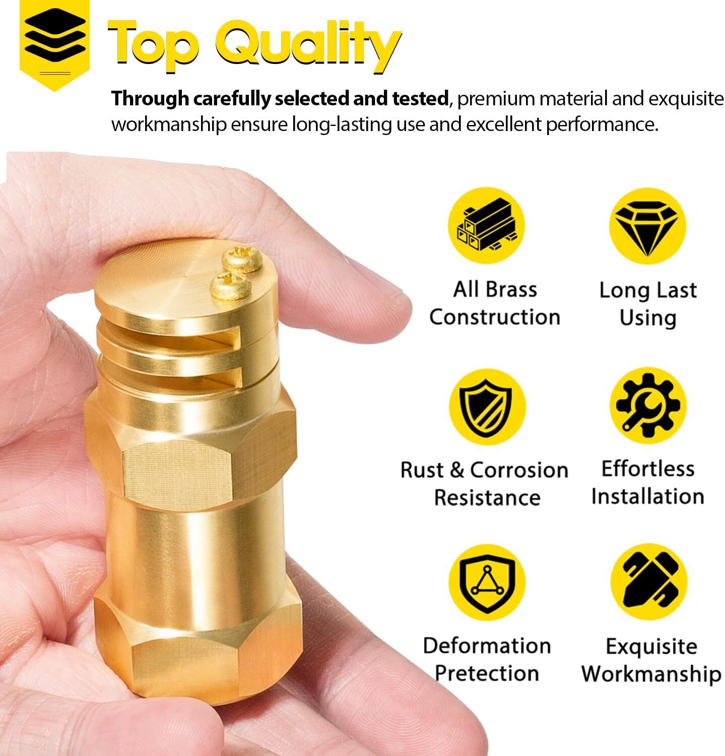 Boomless Spray Nozzle 1/2″ FPT #10 Orifices (90° & 180° Caps) 4.2 GPM (4.2 GPM)