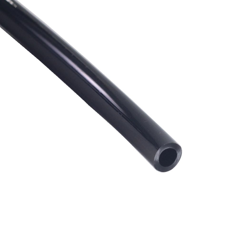 Petrol Fuel Line Hose with black 4 Sizes Common 2 Cycle Small 4 Feet, Black