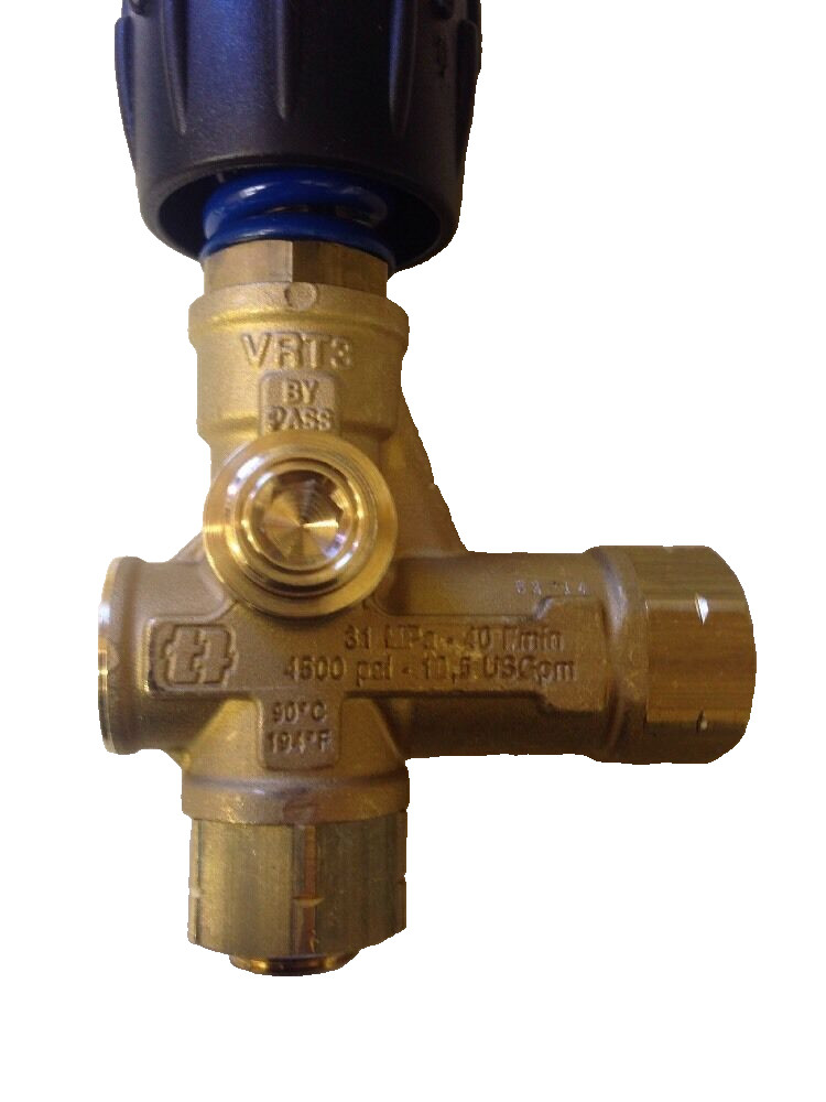 VRT3-250 Adjustable Unloader Pressure Washer Pump 3650 PSI Annovi Reverberi Blue