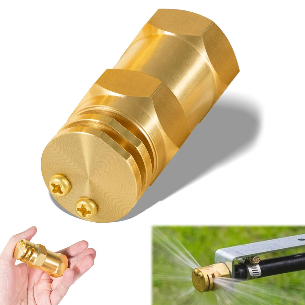 6540-01 Boomless Spray Nozzle #5 Orifices (90° & 180° Caps) 2.0 GPM 1/2inch FPT